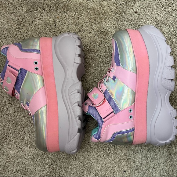 Sugar Thrillz Shoes - Sugar Thrillz Fairywalker Platform Sneakers - Women